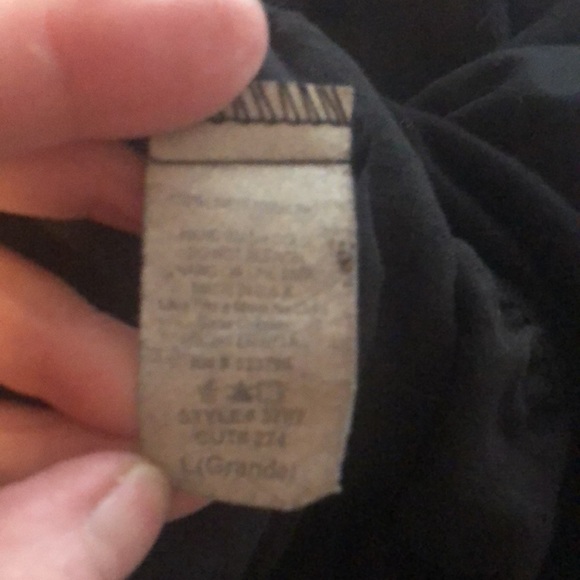 Pretty Black Long Tube Dress Size Large - Picture 8 of 8